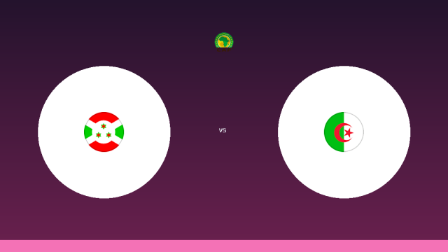 موعد مباراة بورندي والجزائر في تصفيات كأس أمم إفريقيا